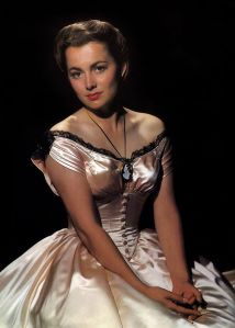 Olivia de Havilland in a publicity shot for Santa Fe Trail, 1940
